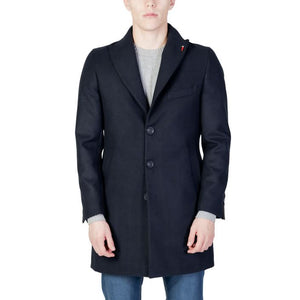 Mulish Men's Blue Coat - Refined Design for Fall/Winter Outerwear