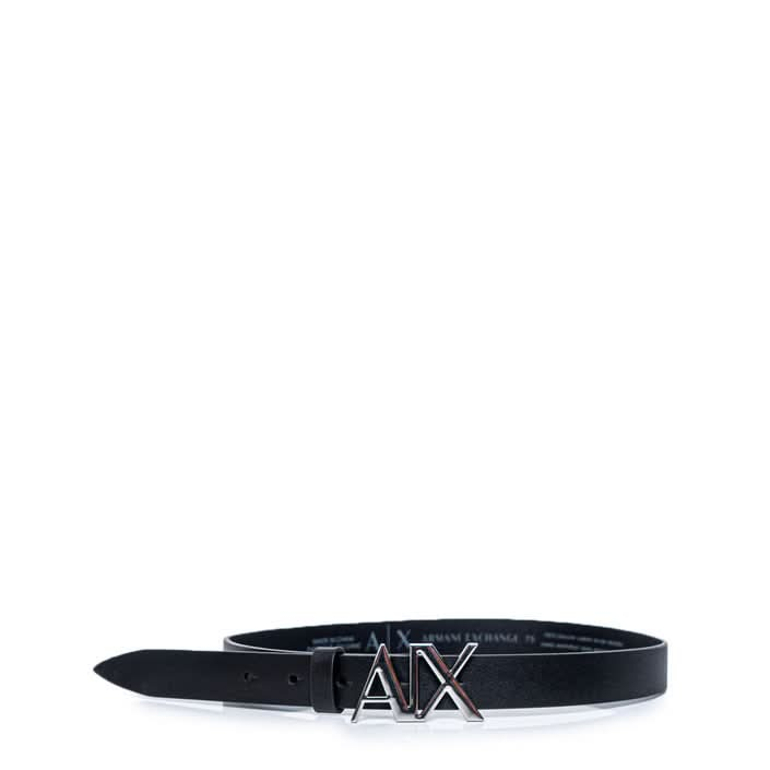 Embrace luxury with the Armani Exchange Women’s Black Leather Belt. Stylish buckle/bow design, 100% leather and polyurethane. Perfect for women who deserve elegance this Fall/Winter. Available at Poshbro.