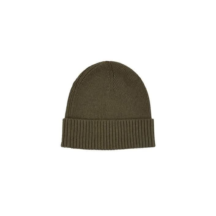 Tommy Hilfiger Men’s Green Cap, made from a premium blend of cashmere and organic cotton.