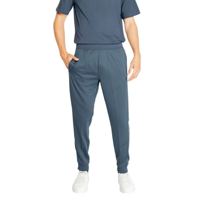 Calvin Klein Sport Men's Plain Blue Tracksuit - Slip-On Design