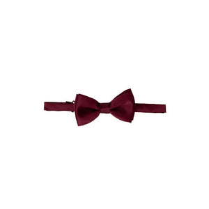 Luxury Punto Sella Cravatte Men’s Silk Bow Tie in bordeaux – 100% premium silk.
