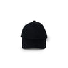 Emporio Armani Men's Black Cap - Plain 100% Cotton Design