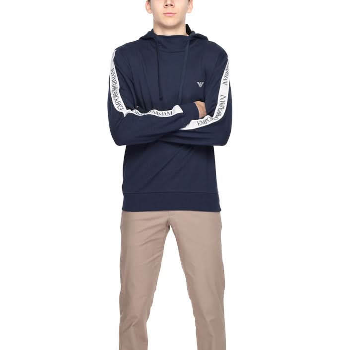 Emporio Armani Men's Sweatshirt - Spring/Summer Hooded Style