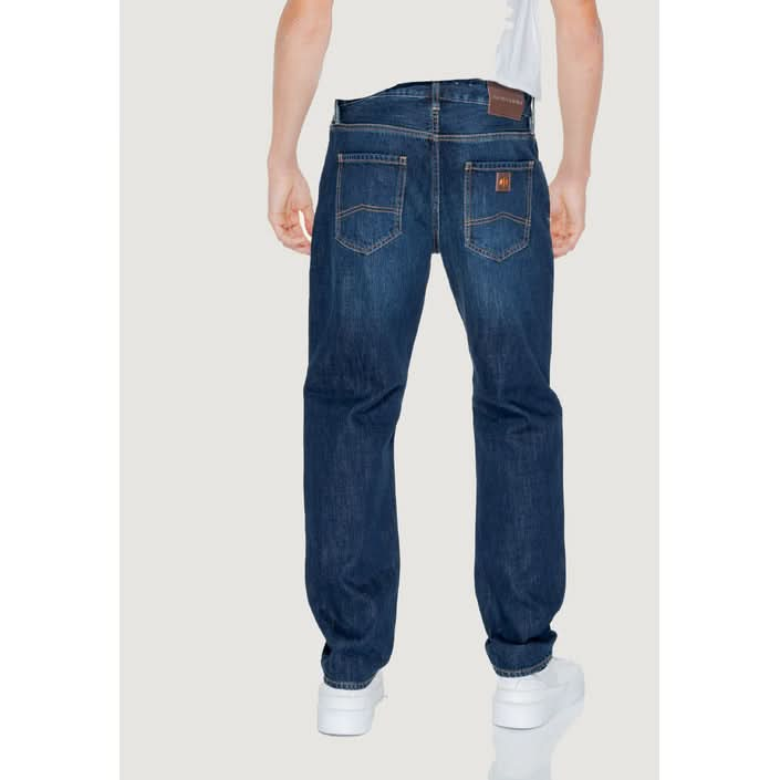 Classic blue jeans by Armani Exchange featuring front and back pockets – 100% cotton comfort