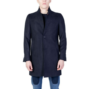 Mulish Men's Blue Coat - Refined Design for Fall/Winter Outerwear