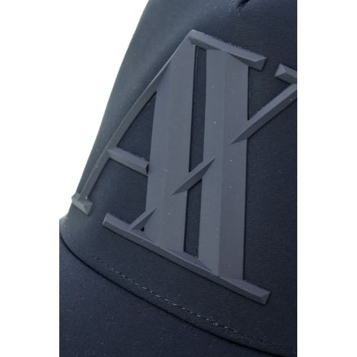 Stylish and durable Armani Exchange Blue Cap in 100% elastomultiester, perfect for an effortless Spring/Summer look."