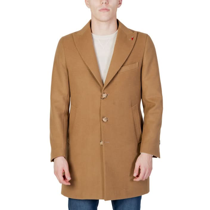 Mulish Men's Brown Coat - Refined Design for Fall/Winter Outerwear