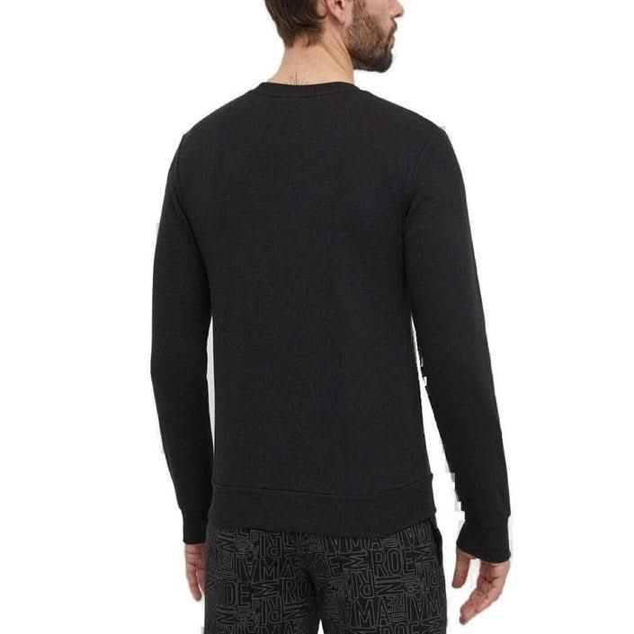 Men's Black Emporio Armani Sweatshirt - Long Sleeve Spring/Summer Style