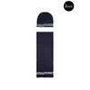 Armani Exchange blue scarf – a stylish and warm accessory for Fall/Winter, made from a wool blend.