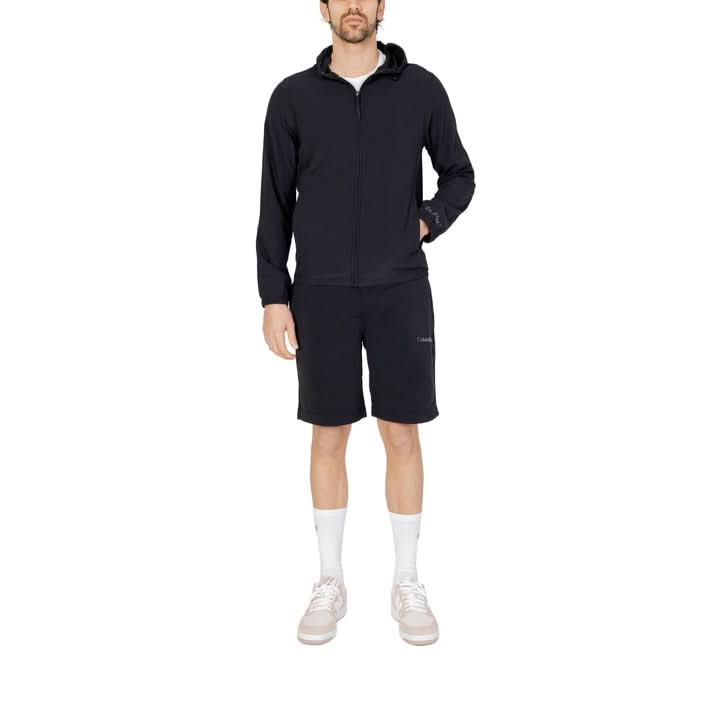 Calvin Klein Sport Men's Lightweight Black Shorts with Front Pockets