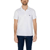 Emporio Armani Men's White Polo - Classic Short Sleeve Design