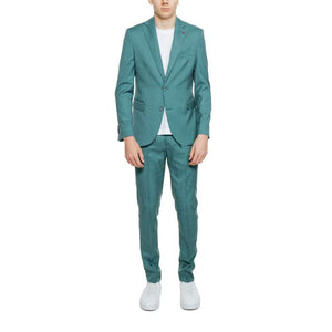 Mulish Men's green Suit - Sophisticated Spring/Summer Formalwear