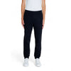 Armani Exchange black cotton trousers for men