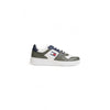 Tommy Hilfiger Men’s Green Leather Sneakers with rubber sole and leather lining.