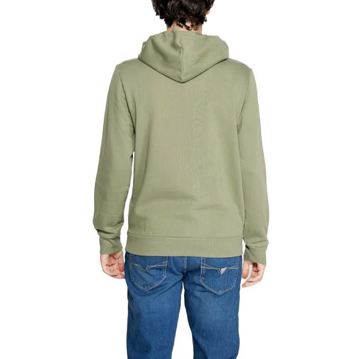 Green Emporio Armani Sweatshirt for Men - Fall/Winter Casual Style