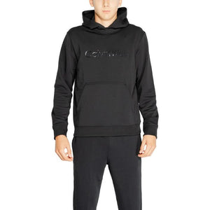 Calvin Klein Sport Men's Black Hooded Sweatshirt - Fall/Winter Collection