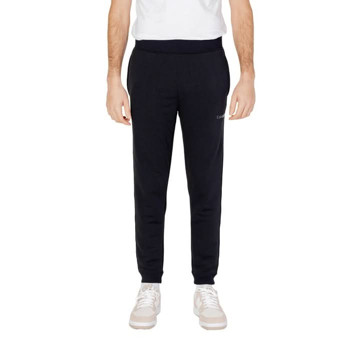 Calvin Klein Sport Men's Black Trousers - Front View
