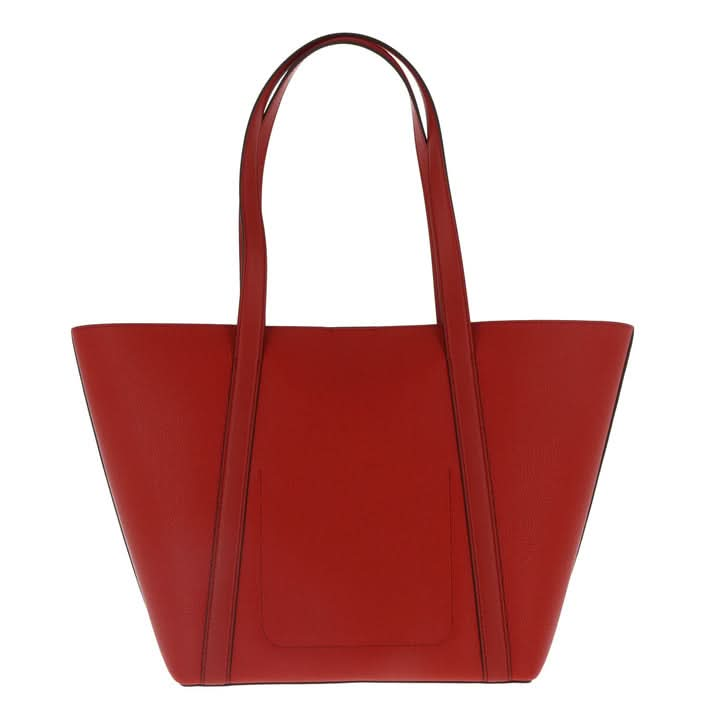 Stylish red Michael Kors handbag with sleek design, perfect for Spring/Summer.