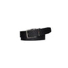 Tommy Hilfiger Men’s Black Leather Belt with buckle fastening, made from premium leather.