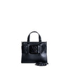 Armani Exchange Women’s Black Handbag, 100% polyester and polyurethane, with zip and shoulder strap. Trendy and practical Fall/Winter accessory from Poshbro."